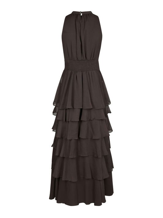 Neo_Noir-MARLI SOLID CHIFFON DRESS