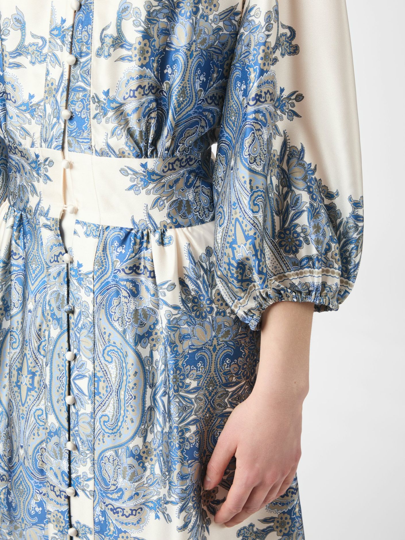 STELLAR PAISLEY BORDER DRESS