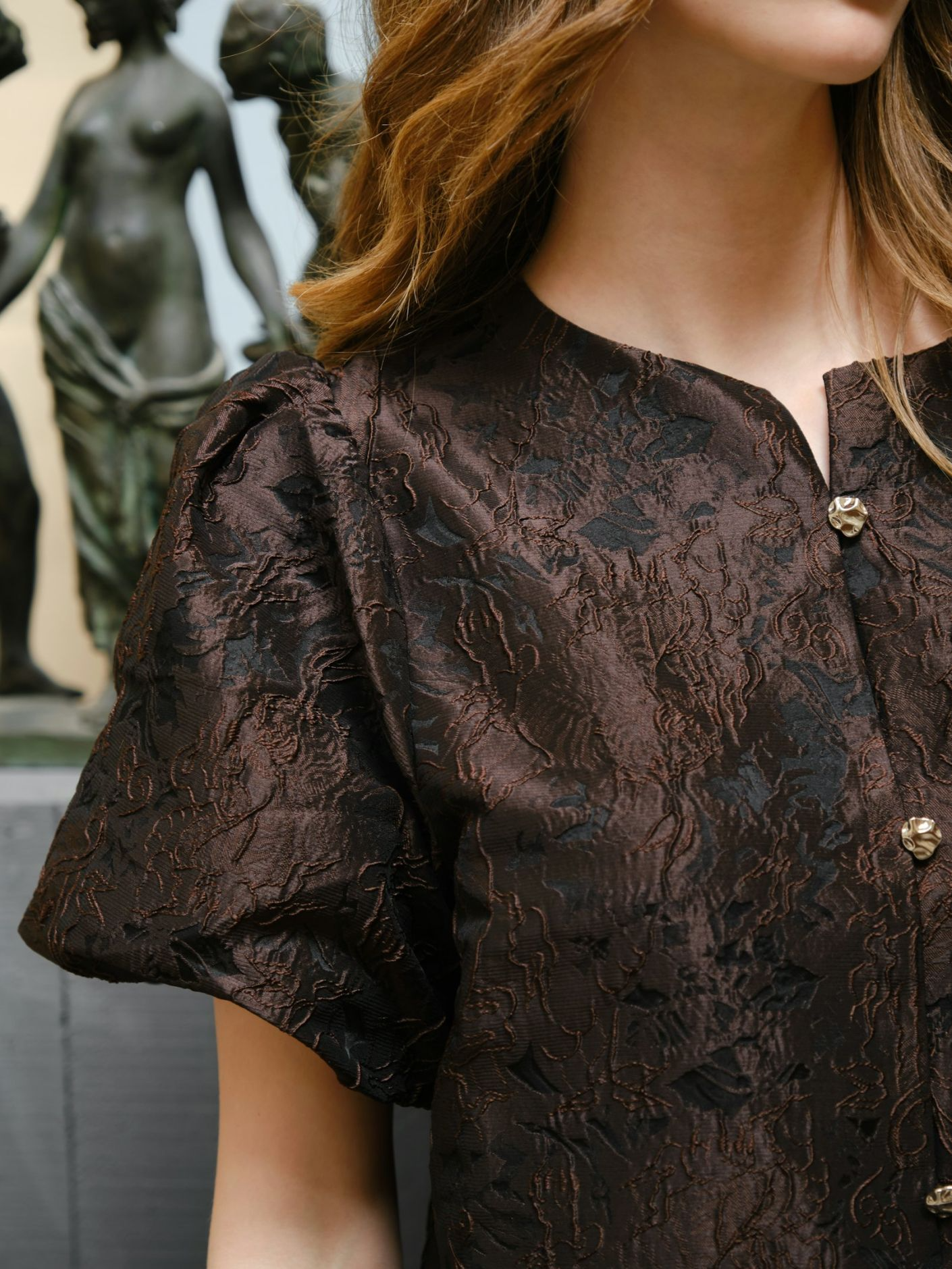 AISA BROCADE BLOUSE