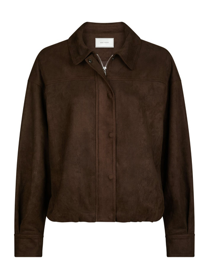 RUBBY FAUX SUEDE JACKET
