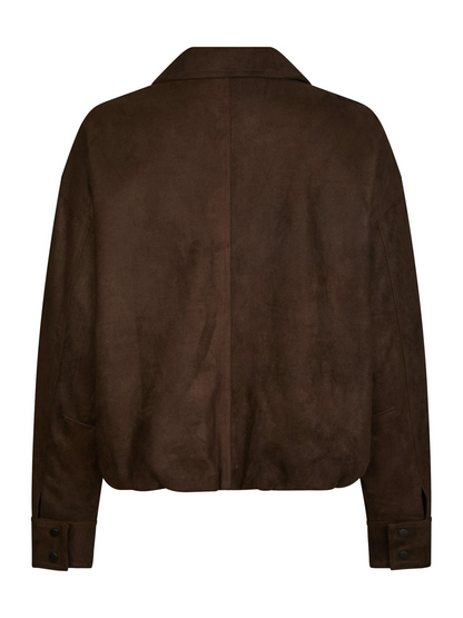 RUBBY FAUX SUEDE JACKET