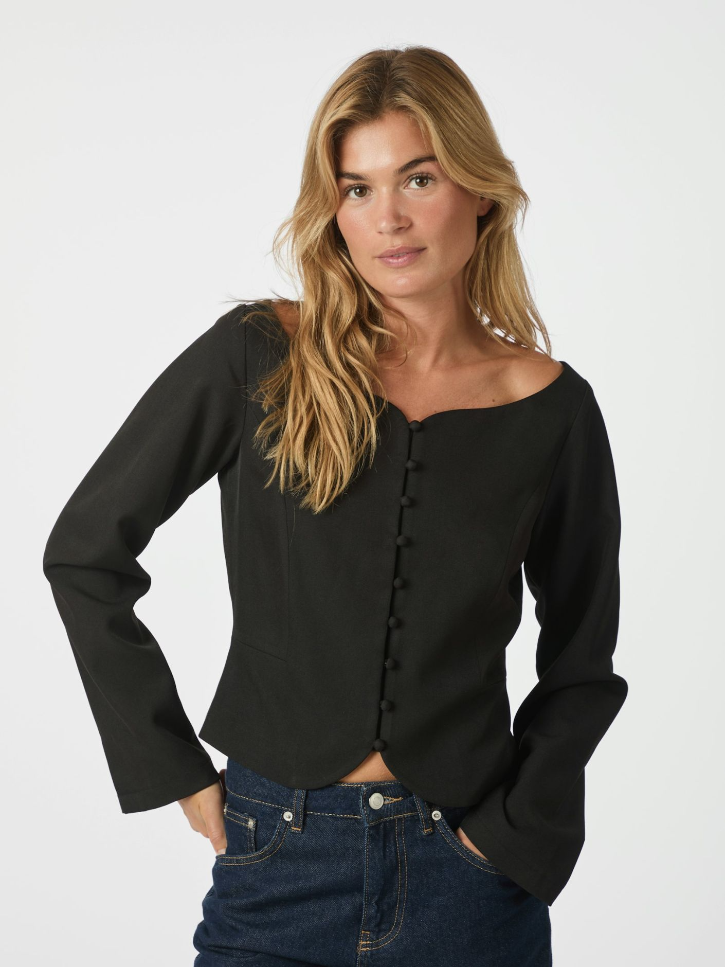 SALSA STRUCTURE BLOUSE