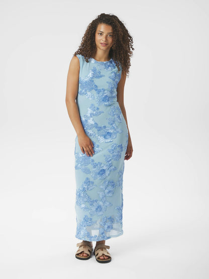 TIRANNA BIG FLOWER MESH DRESS