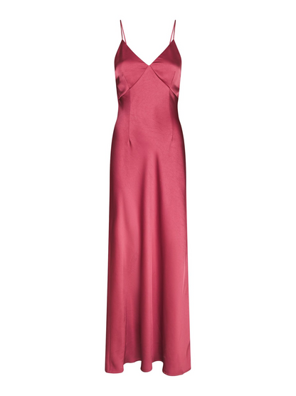 Neo_Noir-COLLY HEAVY SATEEN DRESS