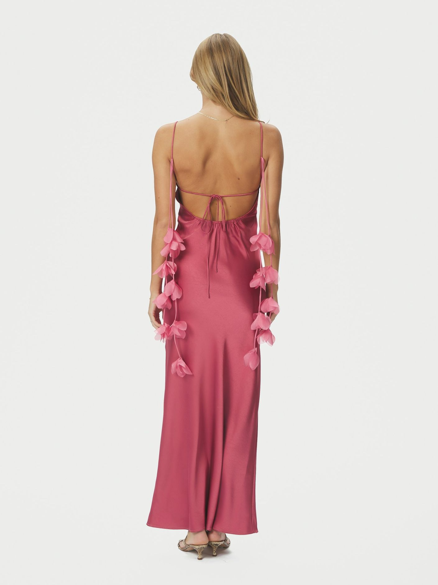 Neo_Noir-COLLY HEAVY SATEEN DRESS