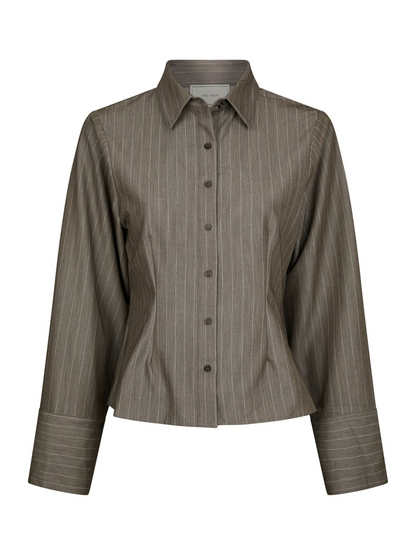 ROSA PINSTRIPE MELANGE SHIRT