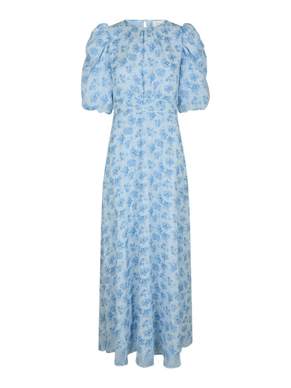 Neo_Noir-KIKKA CHIFFON FLOWER DRESS