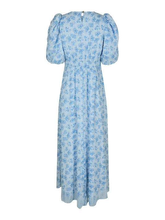 Neo_Noir-KIKKA CHIFFON FLOWER DRESS