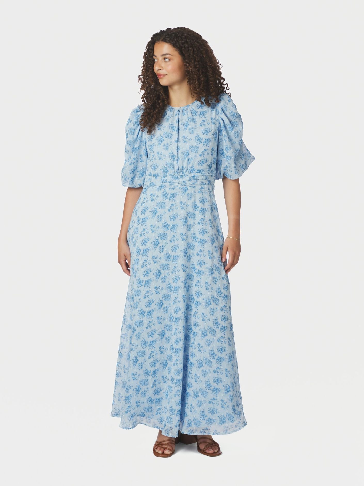 Neo_Noir-KIKKA CHIFFON FLOWER DRESS