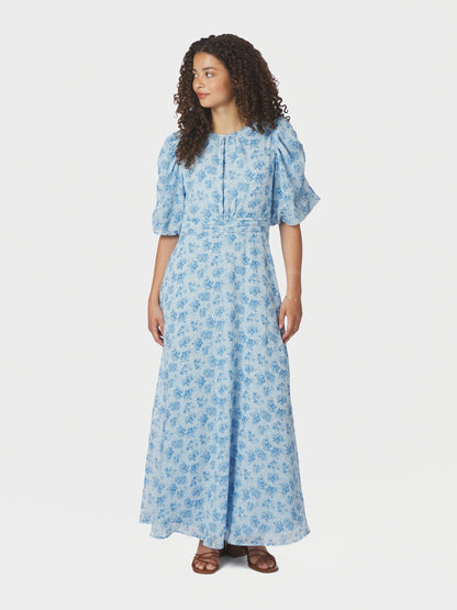 Neo_Noir-KIKKA CHIFFON FLOWER DRESS