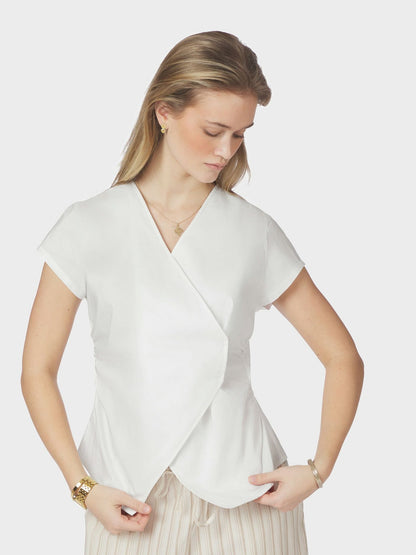 Neo_Noir-FIDI POPLIN TOP