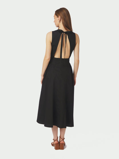 Neo_Noir-ZORA POPLIN DRESS