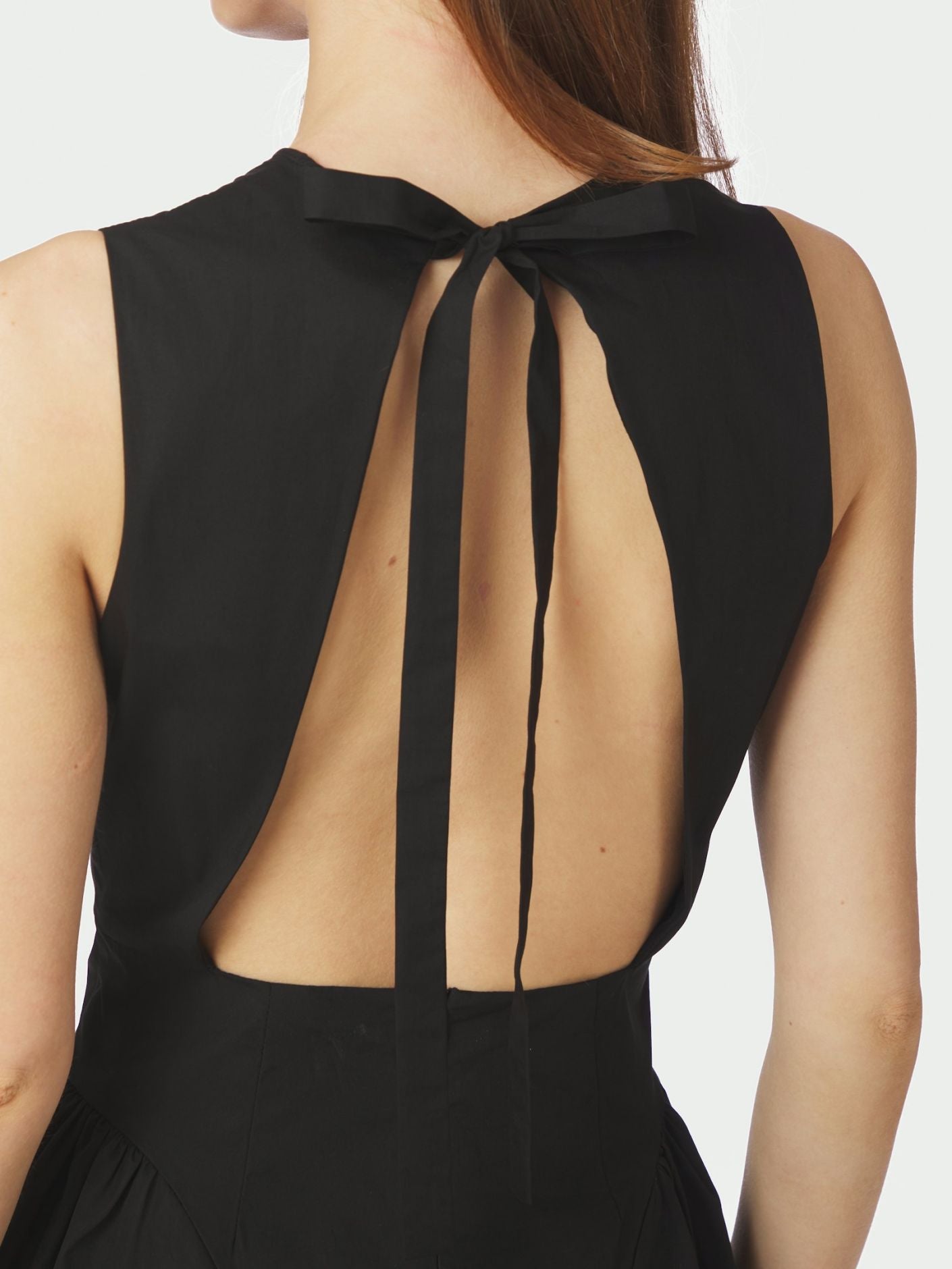 Neo_Noir-ZORA POPLIN DRESS