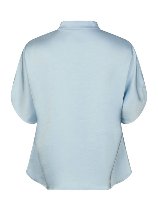 Neo_Noir-ANELLE HEAVY SATEEN BLOUSE