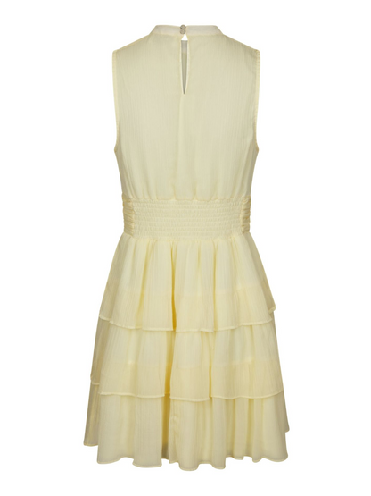 Neo_Noir-MAY SOLID CHIFFON DRESS