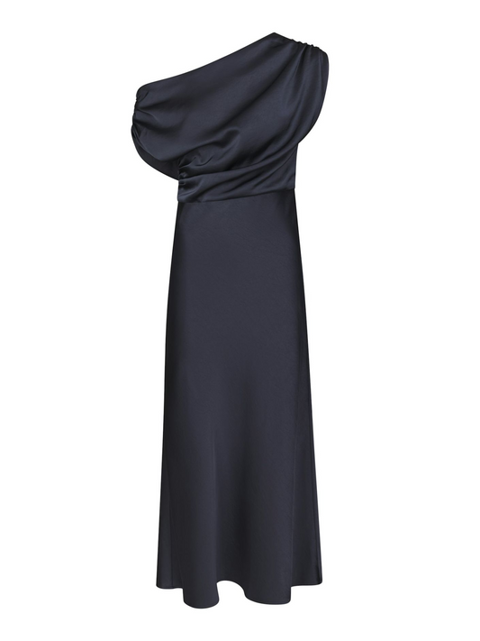 Neo_Noir-LILITH HEAVY SATEEN DRESS
