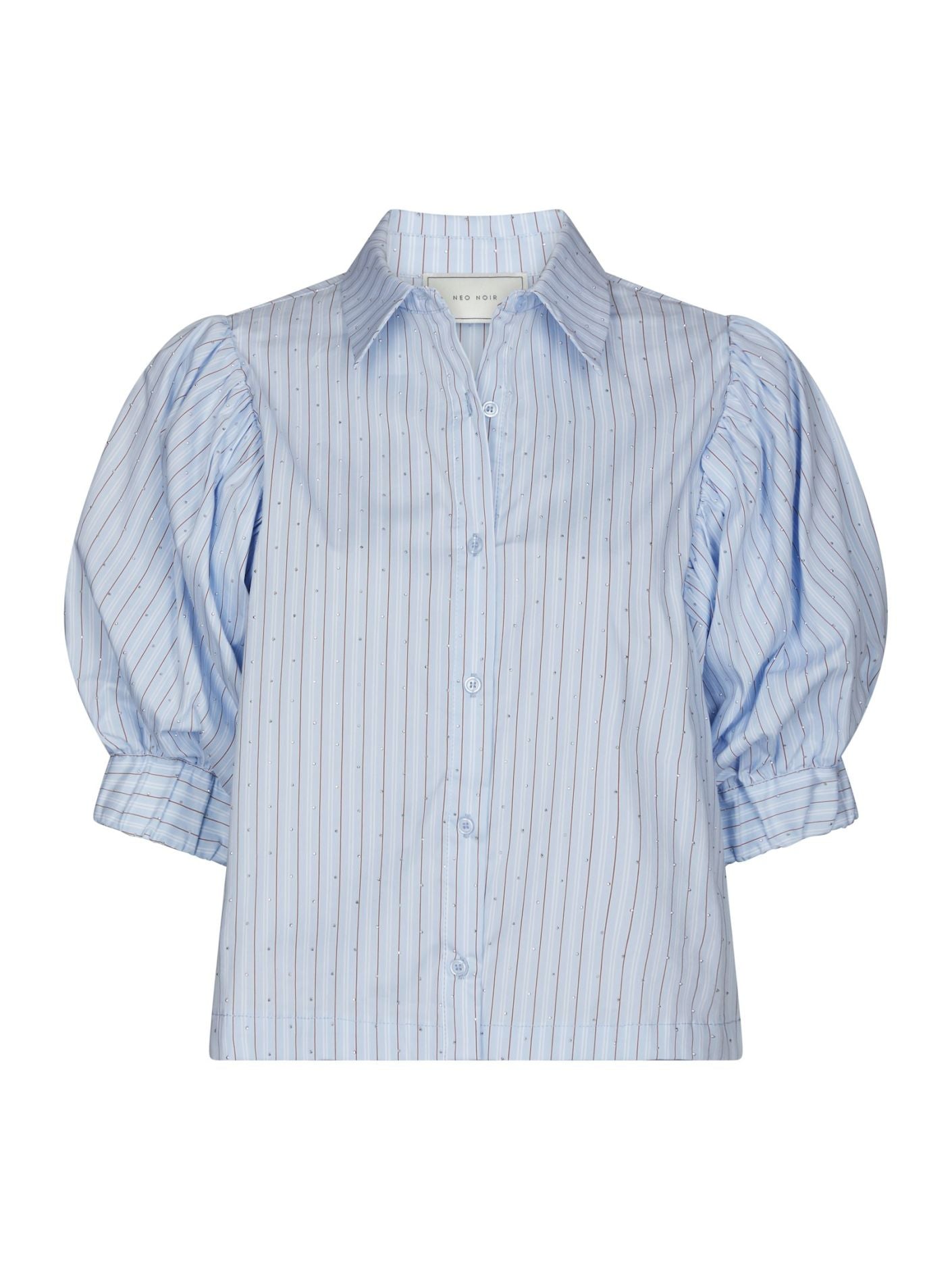Neo_Noir-ETTA STRIPE STONE SHIRT