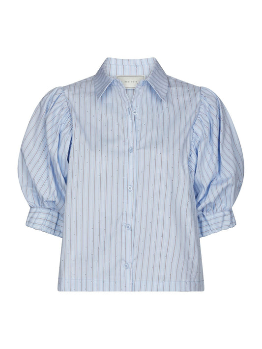 Neo_Noir-ETTA STRIPE STONE SHIRT