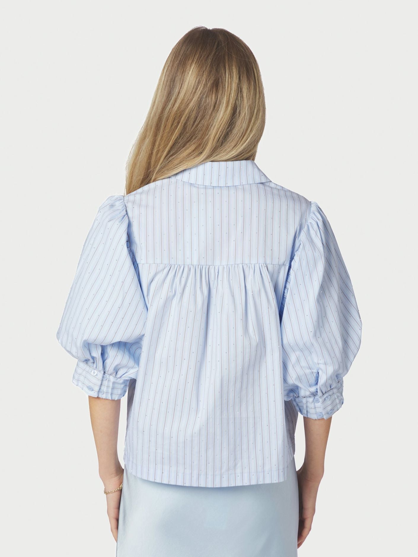 Neo_Noir-ETTA STRIPE STONE SHIRT