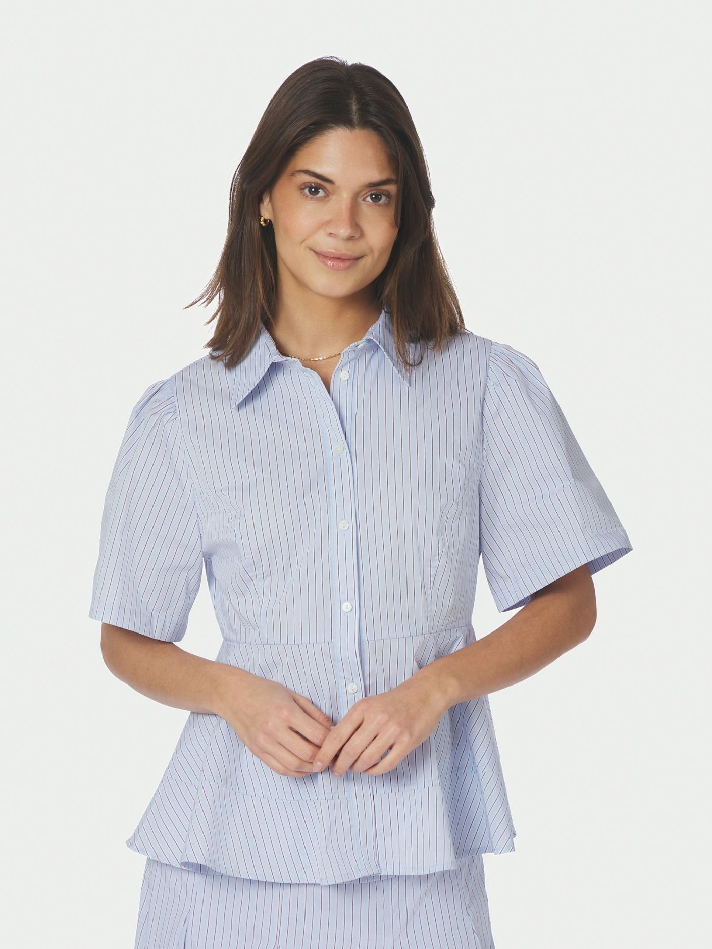Neo_Noir-JANELLE STRIPE SHIRT
