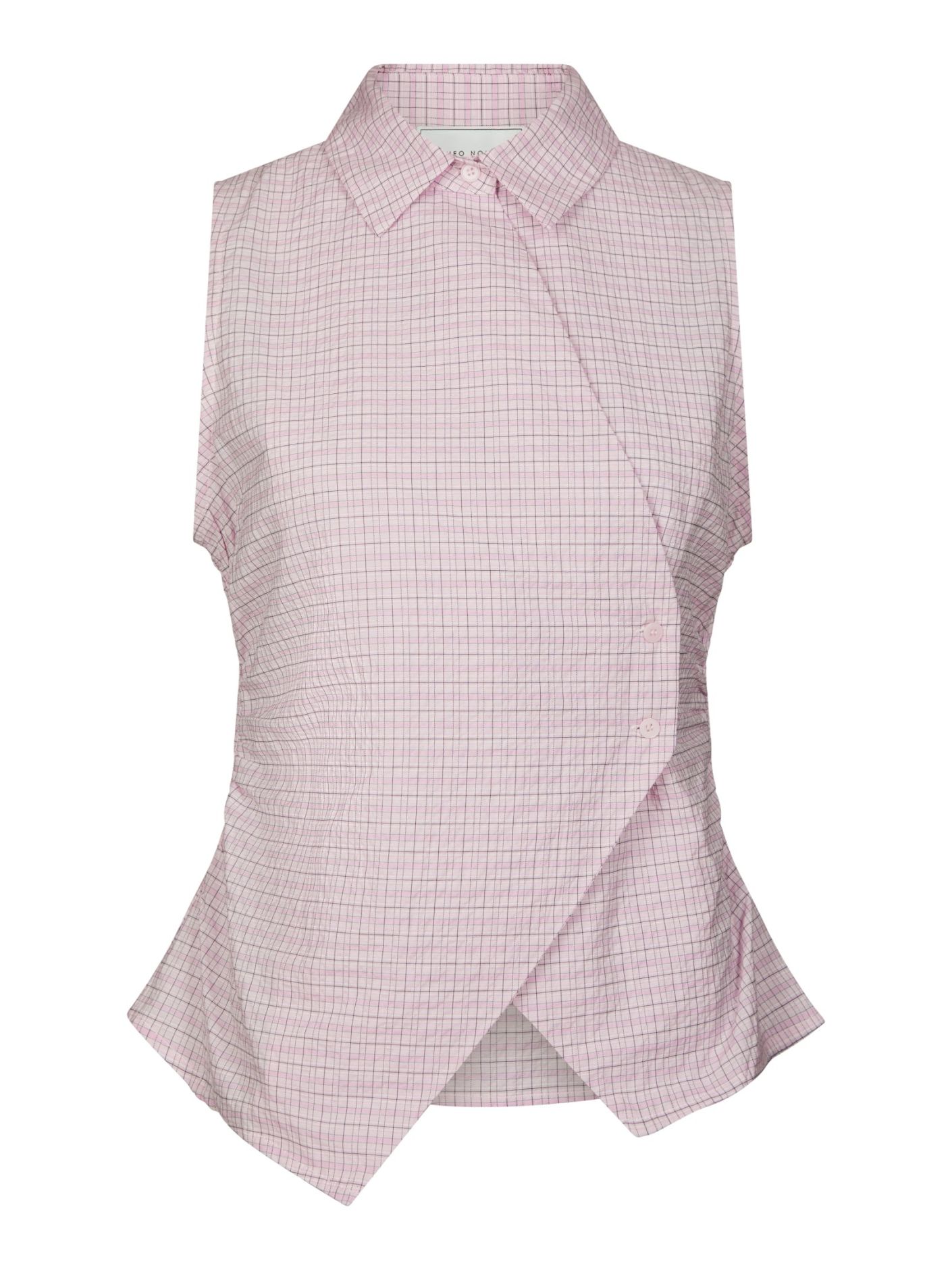 Neo_Noir-CELEST CHECK TOP