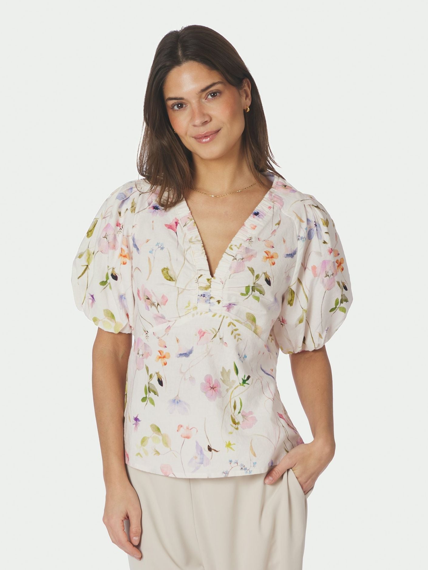 Neo_Noir-IRINA FLOWER BLOUSE
