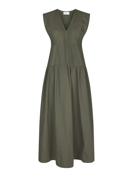 Neo_Noir-HALISE POPLIN DRESS
