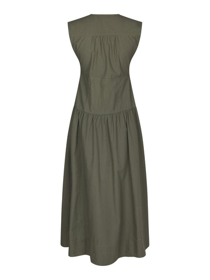 Neo_Noir-HALISE POPLIN DRESS