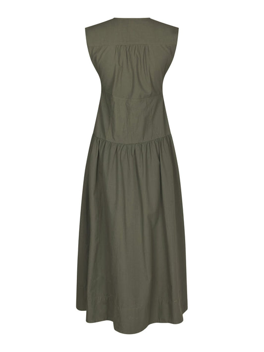 Neo_Noir-HALISE POPLIN DRESS