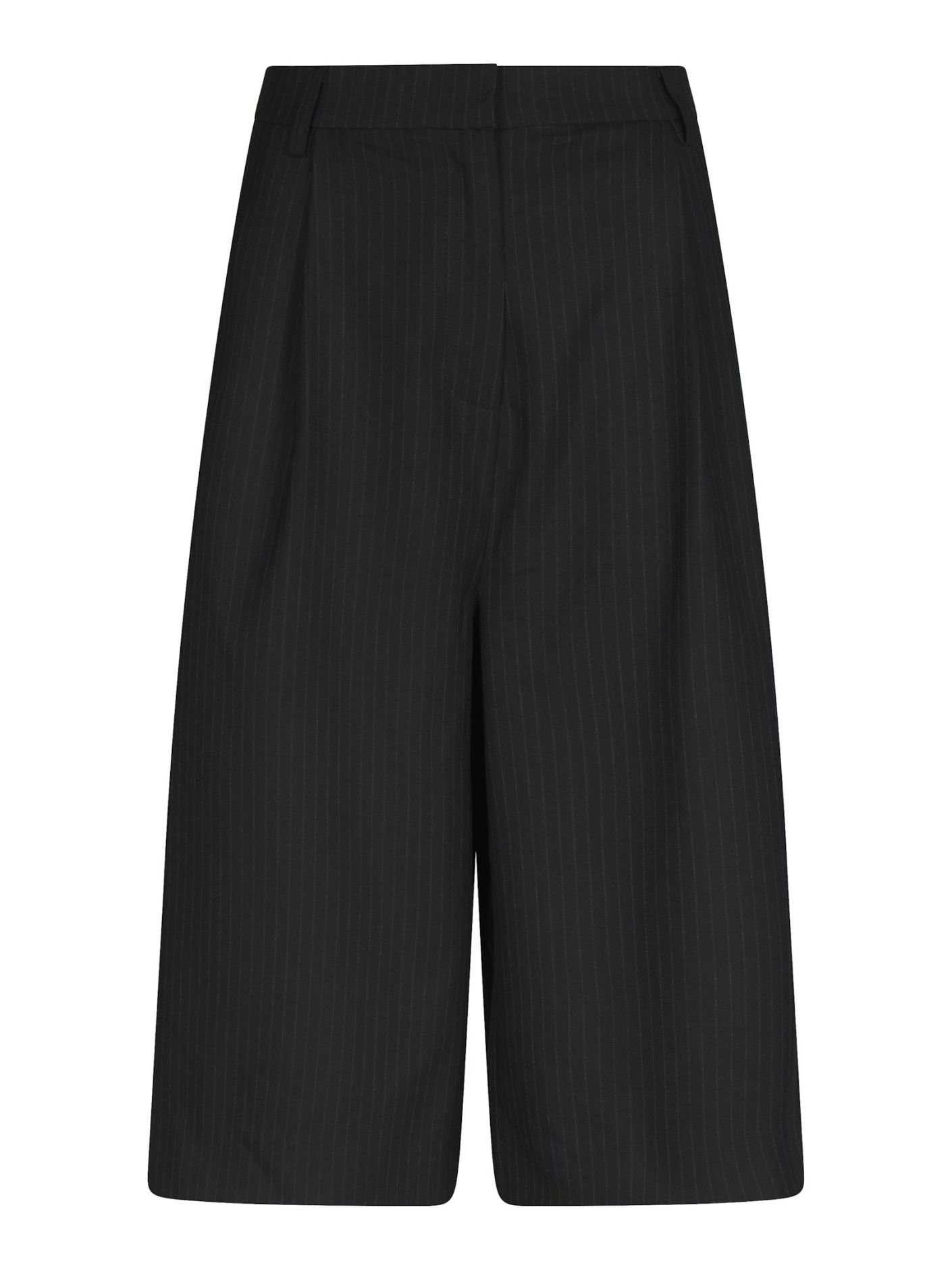 Neo_Noir-RIMA SLIM PINSTRIPE SHORTS