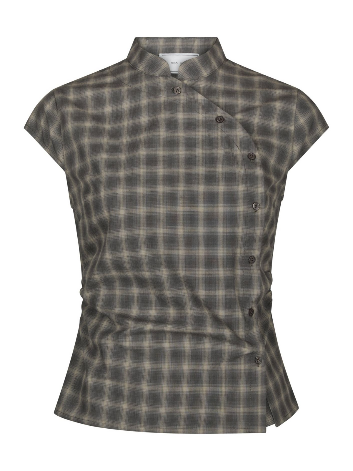 Neo_Noir-PASCALE CHECKED BLOUE