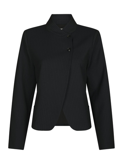 Neo_Noir-TIRIA SLIM PINSTRIPE BLAZER