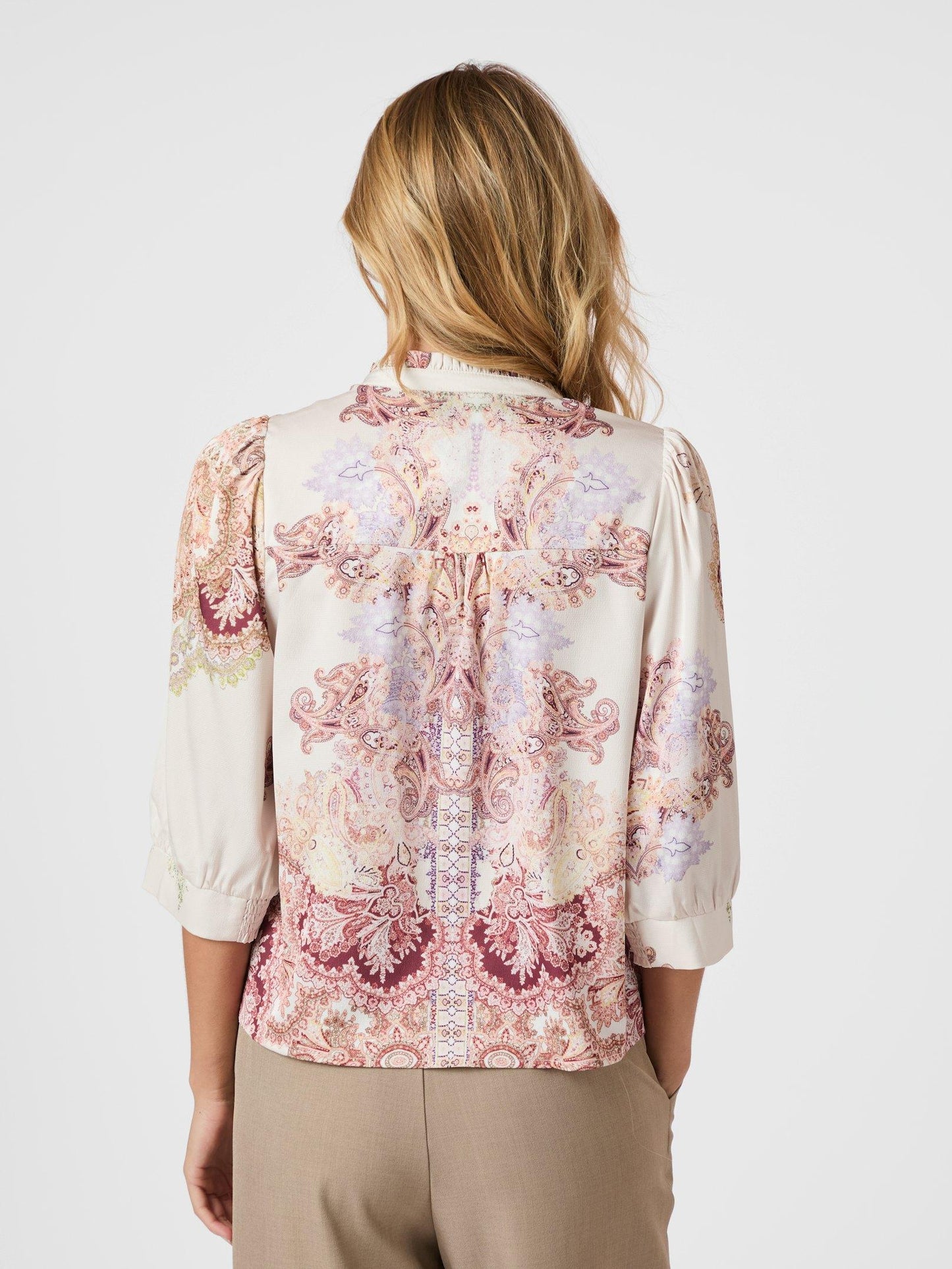 ROSELLE ARTIST PAISLEY BLOUSE