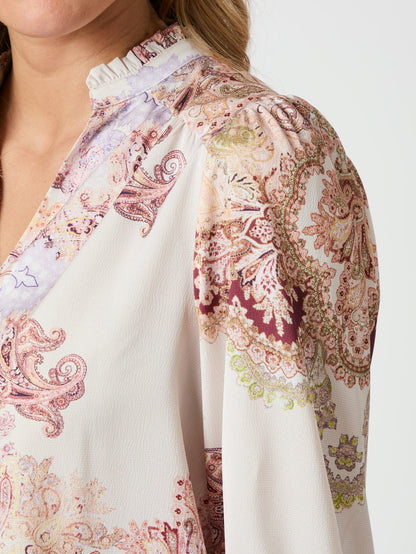 ROSELLE ARTIST PAISLEY BLOUSE