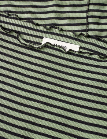 MADS NØRGAARD FEMALE-2X2 COTTON STRIPE SIRI TOP