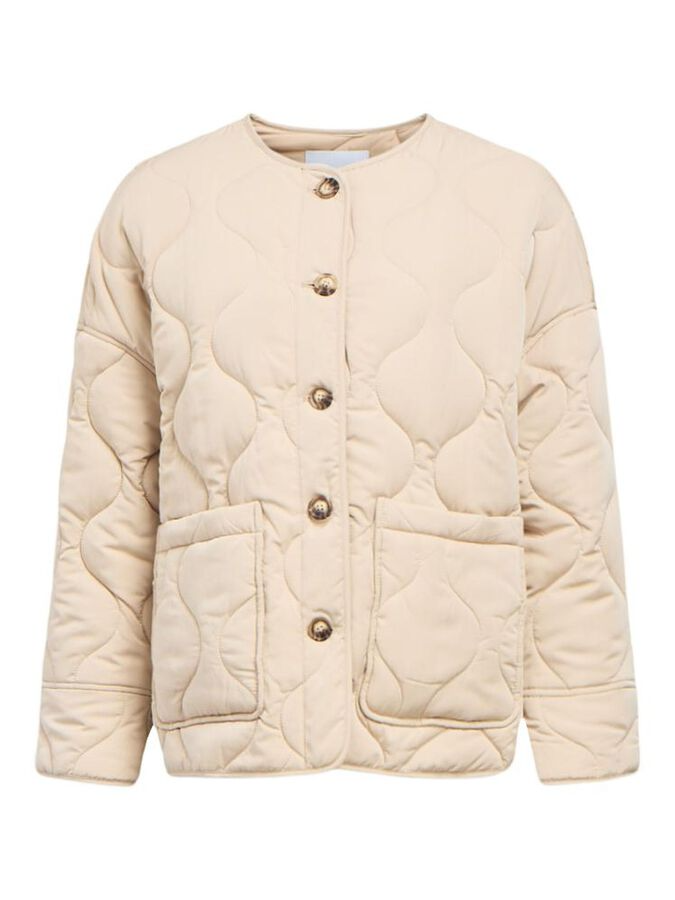 Object-OBJALLIE LS LO QUILTED JACKET
