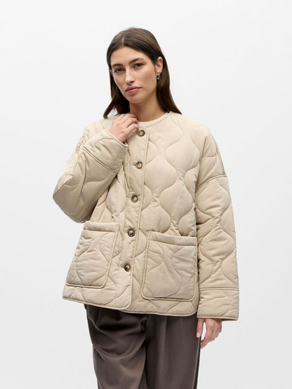 Object-OBJALLIE LS LO QUILTED JACKET
