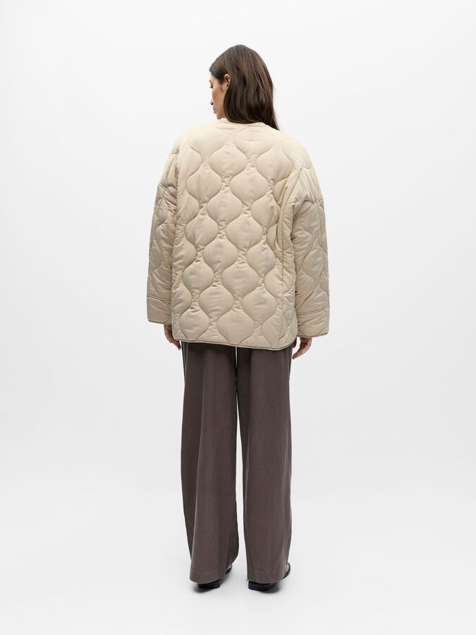 Object-OBJALLIE LS LO QUILTED JACKET