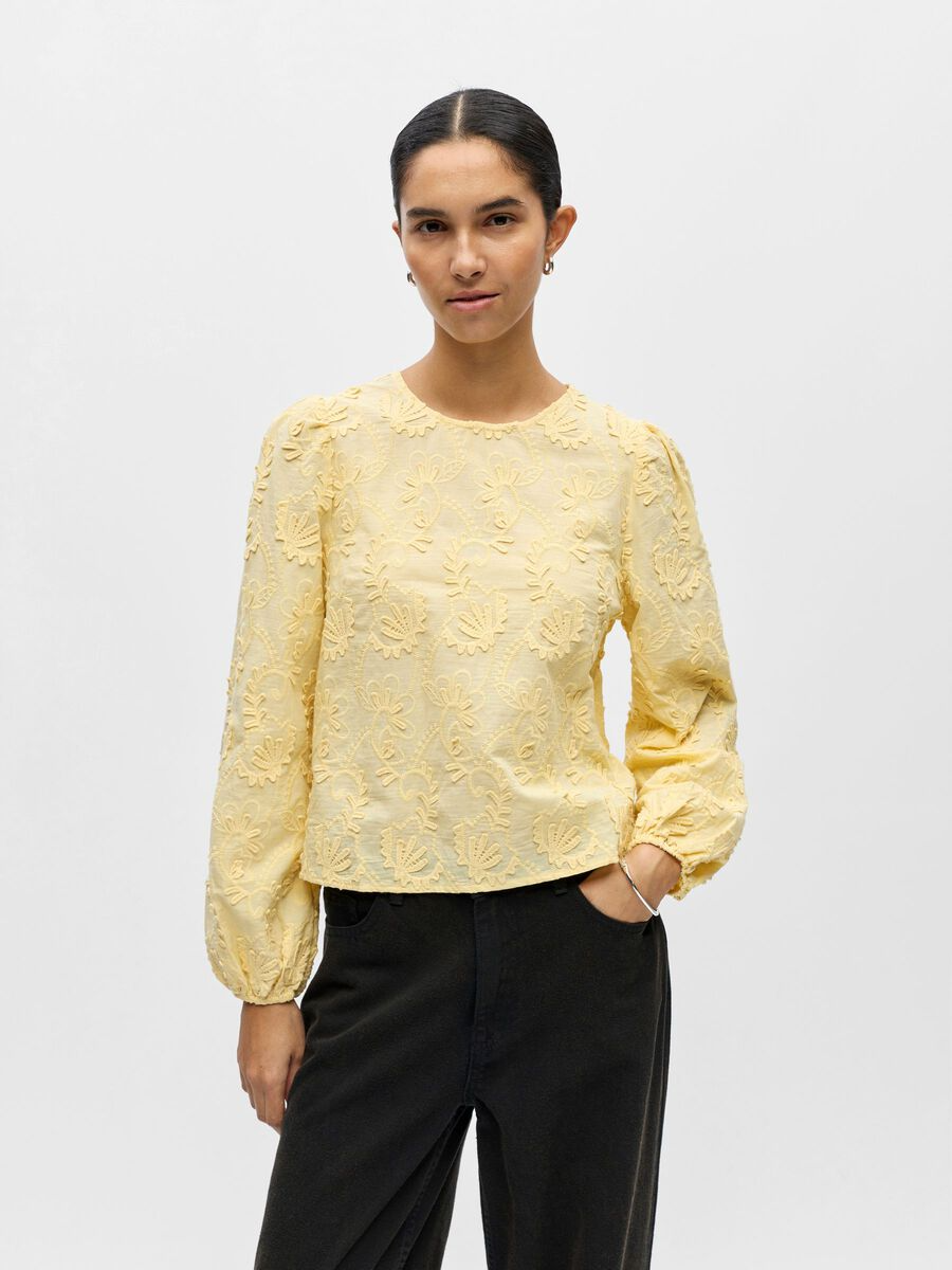 Object-OBJMYA L/S TOP NOOS