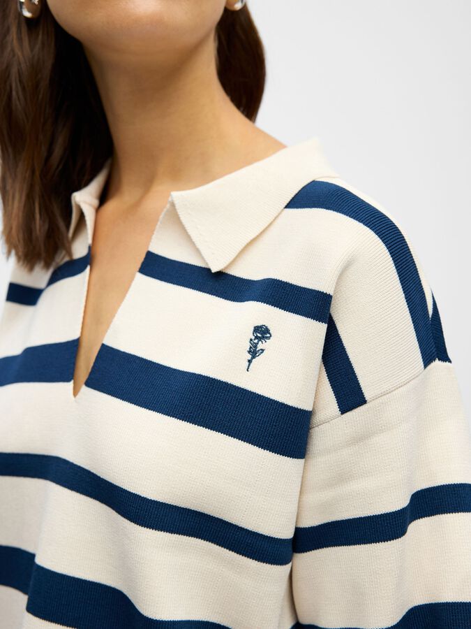 OBJUTA S/S RE KNIT POLO 140