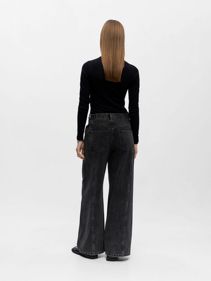 OBJMOJI BIRGIT WIDE JEANS