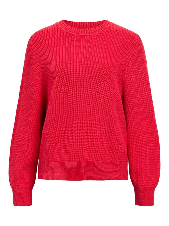 Object-OBJFLO L/S LO KNIT PULLOVER