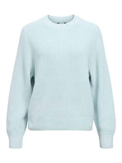 Object-OBJFLO L/S LO KNIT PULLOVER