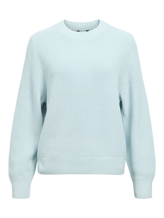 Object-OBJFLO L/S LO KNIT PULLOVER