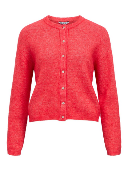 OBJAGATE L/S RE KNIT CARDIGAN