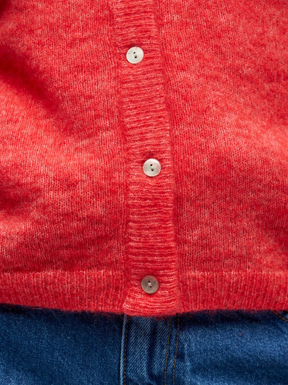OBJAGATE L/S RE KNIT CARDIGAN