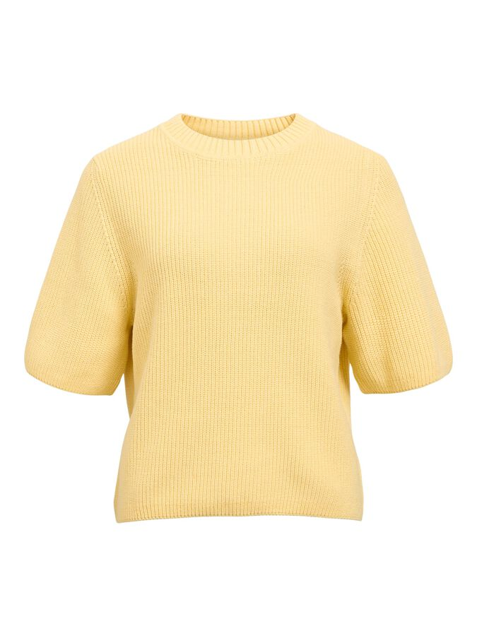 Object-OBJFLO S/S RE KNIT PULLOVER