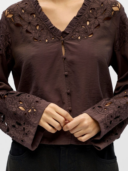 Object-OBJISLA YUI L/S TOP