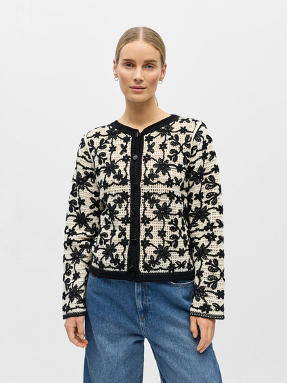 Object-OBJCARI L/S CARDIGAN