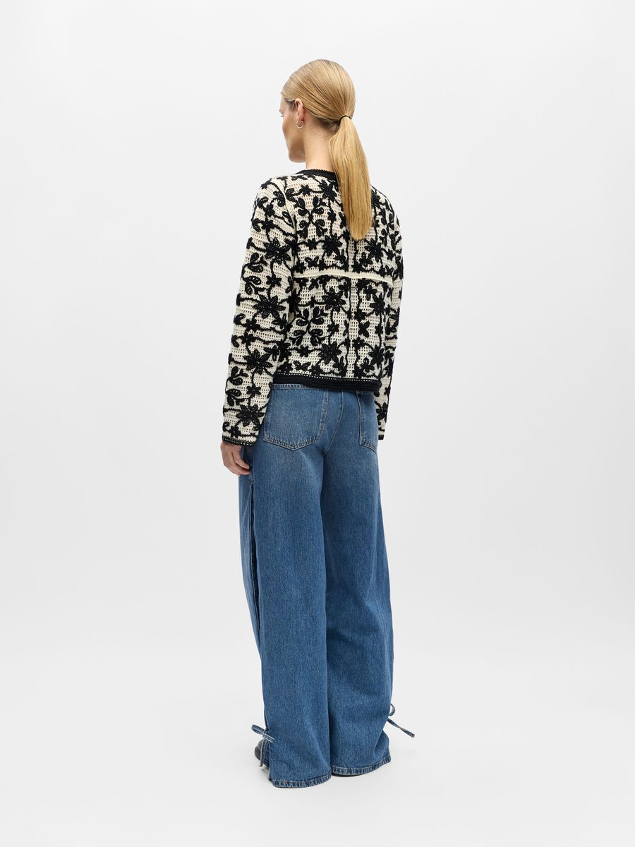 Object-OBJCARI L/S CARDIGAN
